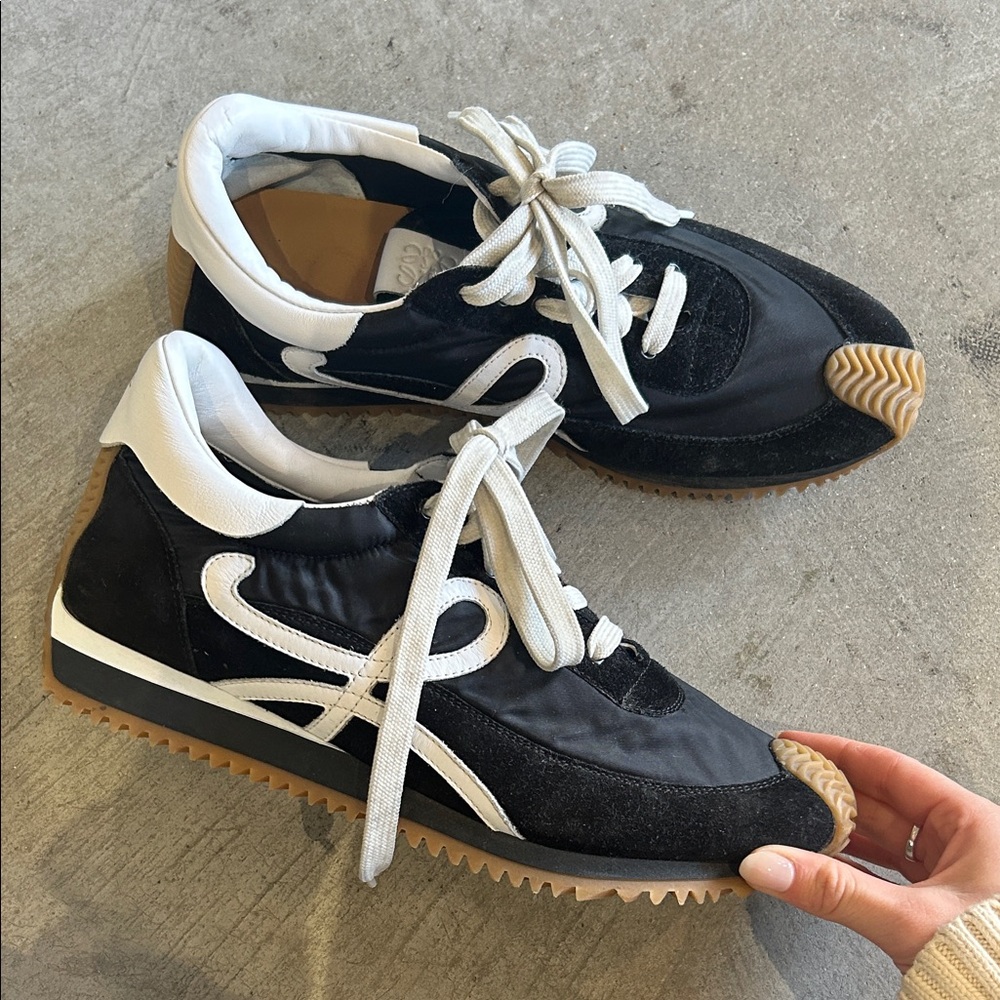 Loewe black sneakers size 40